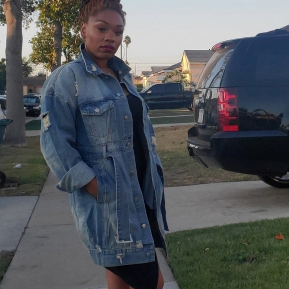 Denim Dress/Jacket - Picture 2 of 4